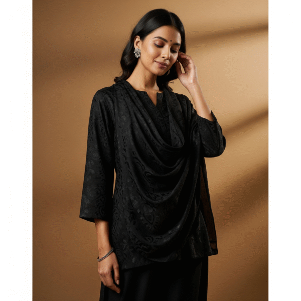 Black Ethnic Women Kurti
